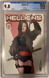 Marvel Hellions #14 Inhyuk Lee Psylocke variante CGC 9,8 AAPI Heritage X-Men - Imagen 1 de 6
