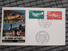 GERMANY FIRST DAY COVER 1969 PLANES