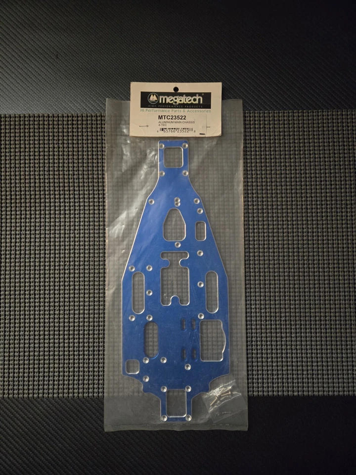 Megatech Aluminum Main Chassis For Traxxas Nitro 4Tec 3.3 Pro .15 2.5 2.5R TRX - Image 1 of 4