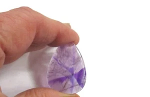 Star Amethyst Cabochon mm 36,5x26,2 mm 30 ct. Nr. U30782 - Bild 1 von 2