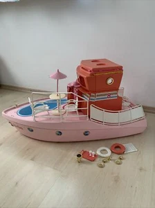 Barbie Traumschiff Yacht 1993 Pool Mixer Schiff Boot Vintage mit Zubehör - Bild 1 von 5