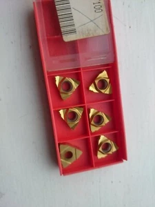 6 Sandvik Gewindeeinsätze R166,0L-16MM01F100 1020 (60 Grad 1mm ISO int RH  - Bild 1 von 2