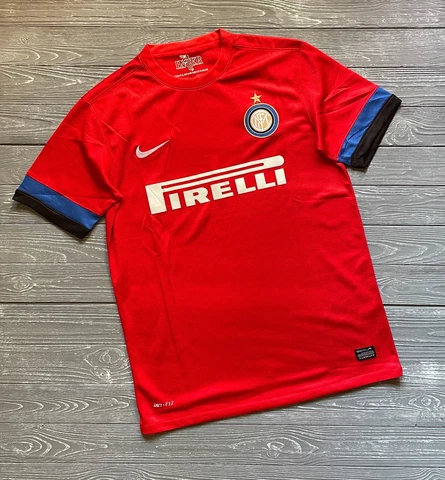 INTER MILAN 2012/2013 AWAY FOOTBALL SHIRT SOCCER JERSEY NIKE MENS M Cover