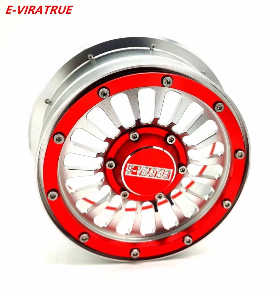 E-VIRATRUE Aluminum Bead Lock Wheel For HPI 5B/5T&Losi 5T/5B/Losi DBXL 1/5 1pcs - Image 1 of 1
