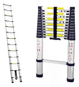 Escalera telescópica portátil de 3,8 m y bolsa de transporte para caravana piezas accesorios Jayco - Imagen 1 de 1