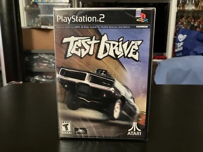 PS2 Test Drive NTSC (USA/Canada) Sony Playstation 2 Black Label 2002 Atari - Image 1 of 4