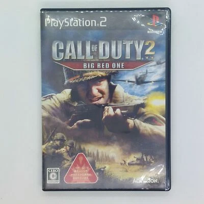Call of Duty 2 Big Red One 2005 Sony PlayStation PS2 Activision Japanese ver - Image 1 of 4
