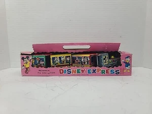 Marx Japan Disneyland Express Tin Litho Wind-up Train Works Walt Disney Clean - Picture 1 of 22