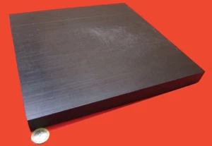 Delrin POM Acetal Black Sheet 1.00" x 12" x 12" - Picture 1 of 10