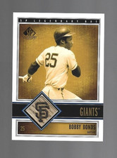 Bobby Bonds 2002 SP Legendary Cuts Game Bat Relic  ⚾