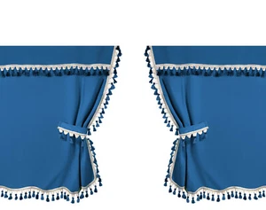 Oscura, tende centrali per camion, cabina standard - Blu - Foto 1 di 4