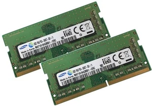2x 8 GB 16 GB DDR4 RAM 2400 MHz per DELL Latitude 7480 7490 7520 7720 E5580 - Foto 1 di 1