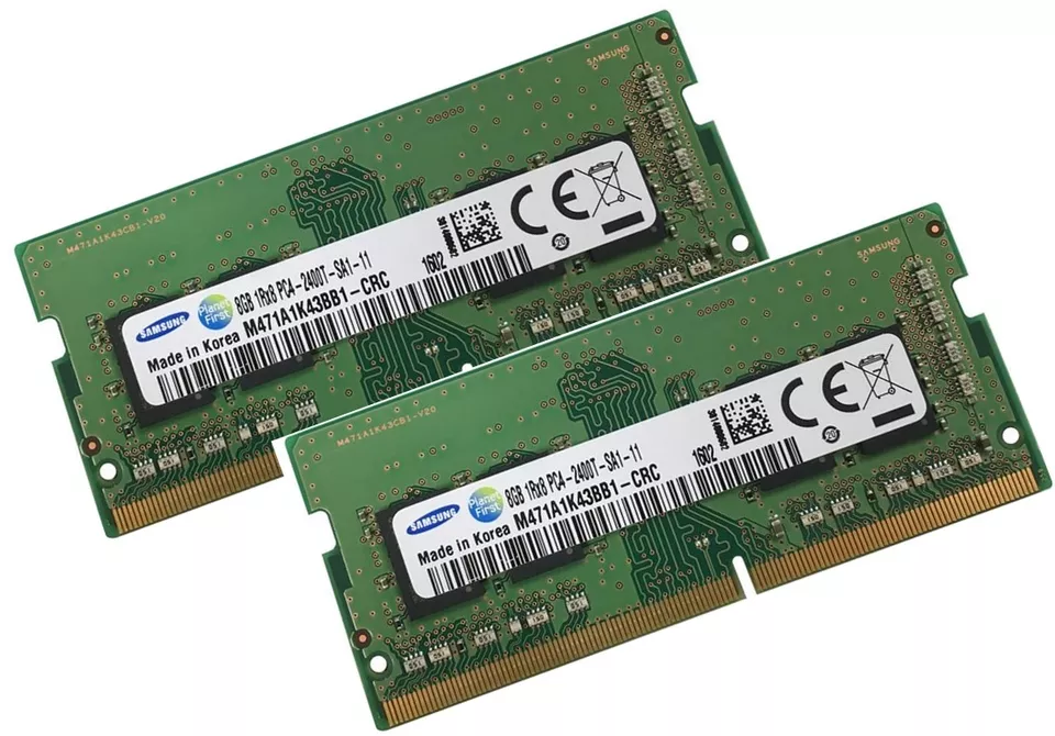 2x 8GB 16GB DDR4 RAM SO-DIMM 2400Mhz für Grafenthal Davide Mini-PC (i5-7400) - Bild 1 von 1