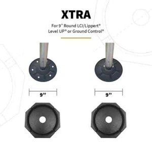 American Motorhome RV Levelling Legs SnapPad Xtra - 4 pack XTRSP4 - Picture 1 of 3