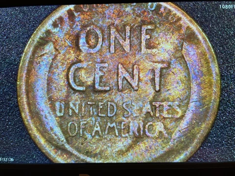 1926-D Lincoln Cent with large Lamination Error Reverse - circulated, unrated Cover