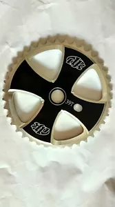 DK BMX Ritzel 39T Kettenblatt Mittelschule Kettenrad Zahnrad BXM 19mm Adapter - Bild 1 von 6