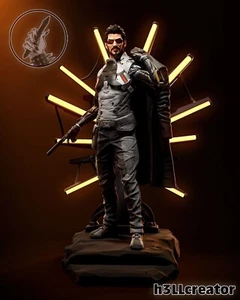 Adam Jensen Deus Ex Modellino - Foto 1 di 10