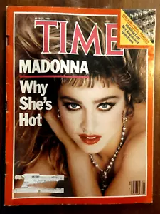 VINTAGE TIME MAGAZINE MAY 27 1985 MADONNA WHY SHE'S HOT - Picture 1 of 1