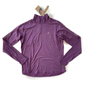 Asics Metarun Mock Neck Longsleeve Laufshirt Shirt Top LS Running Jogging Damen - Picture 1 of 7