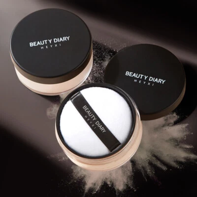 Makeup Setting Powder Oil Control Powder Beauty Makeup Concealer Powder wi - Image 1 of 4