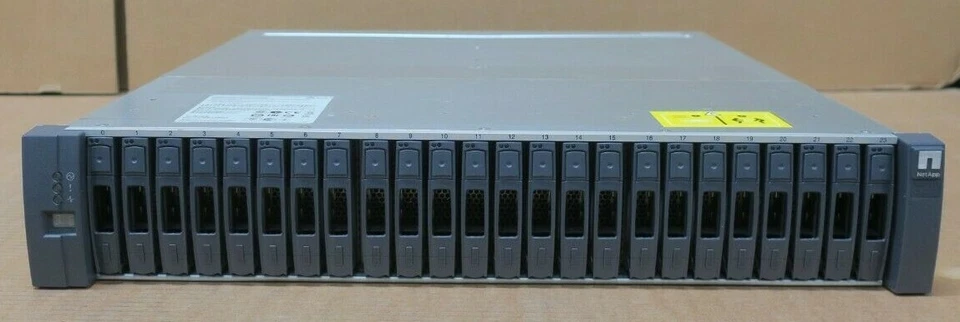 NetApp DS2246 NAJ-1001 Disk Array 23x 450GB 10K HDD 2x IOM6 Controllers + 2x PSU - Image 1 of 3