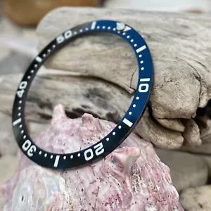 Inserto de bisel plano de cerámica lumida estilo SKX negro para Seiko SKX007 SRPD~vendedor de EE. UU. - Imagen 1 de 9