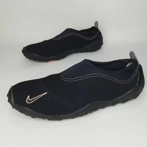 Vtg Nike ACG Aqua Socks Bred Water shoes Women's size 9 Black Stretch - Picture 1 of 12