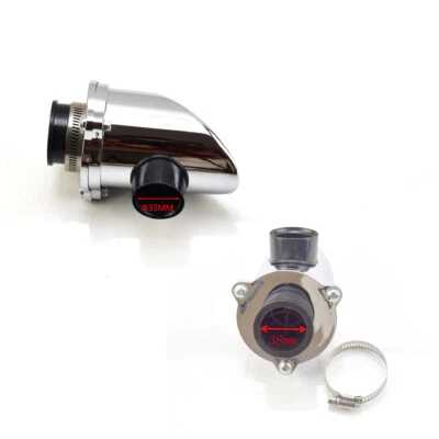Mini motorcycle 38MM Air filter for honda z50 Z50R Gorilla Chrome dirt pit bike - Imagem 1 de 4