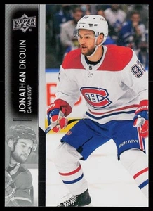 JONATHAN DROUIN 2021-22 UPPER DECK SERIES 2 MONTREAL CANADIENS #345 - Picture 1 of 2