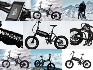 MONCLER X MATE FOLDABLE Fat E-Bike Elektrofahrrad Fahrrad E-Faltrad NEW 1000W - Bild 1 von 8