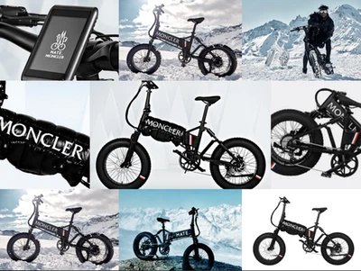 MONCLER X MATE FOLDABLE Fat E-Bike Elektrofahrrad Fahrrad E-Faltrad NEW 1000W - Bild 1 von 4