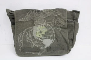 Army Air Forces Bag Olive Green Canvas - Picture 1 of 9