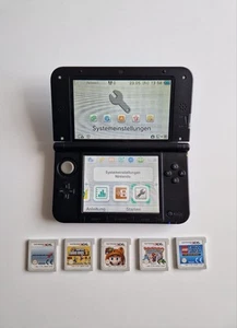 Nintendo 3DS XL Konsole, Blau/Schwarz, Inkl. Spiele, Ladekabel - Bild 1 von 5
