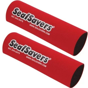 Seal Savers Fork Covers Red For BETA 250 RR Race Edition 2019-2023 - Picture 1 of 4