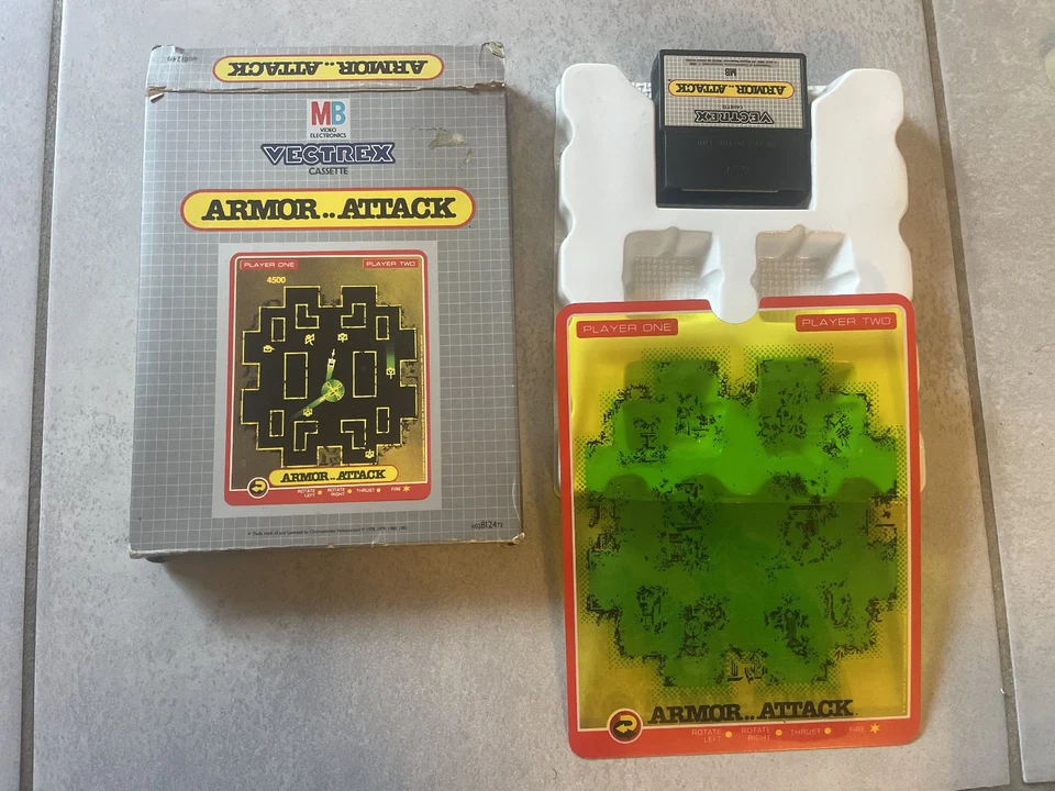 Jeu VECTREX - ARMOR ATTACK - Photo 1/1