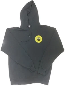 Def Jam Recordings Run It Up Recordings Hoodie L Black Yellow - Picture 1 of 5
