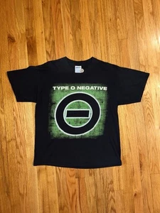 Vintage 2003 Type O Negative Life Is Killing Me Tour Shirt With Dates - Picture 1 of 10