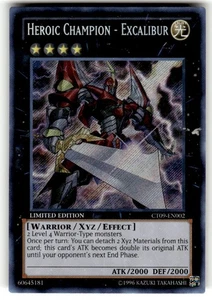 Heroic Champion - Excalibur CT09-EN002 2012 Lata Coleccionistas Edición Limitada Casi Nuevo - Imagen 1 de 2
