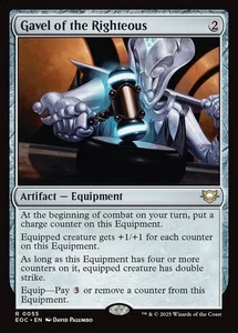 1x - Gavel of the Righteous - #55 - CMR: Edge of Eternities - C NM MTG - Picture 1 of 1