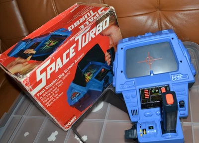TOMY - SPACE TURBO Galaxy Patrol Game Rare Vintage With Box - FOR PARTS - Image 1 of 4