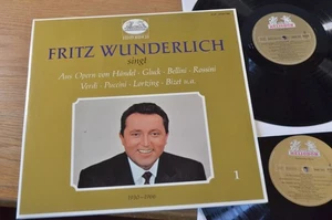 Fritz Wunderlich Singt Aus Opern Von Händel Gluck Bellini Verdi etc 2LP Heliodor - Bild 1 von 8