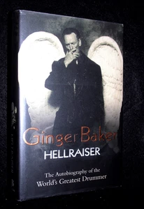 SIGNIERT; GINGER BAKER - Hellraiser (2009-1st) World's Greatest Drummer Biog - HB - Bild 1 von 17