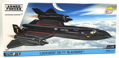Cobi Bricks 1/48 Scale 5891 - Lockheed SR-71 Blackbird - Image 1 of 4