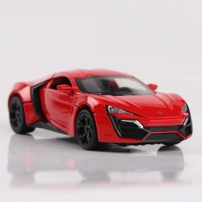 New 1:32 Simulated Alloy Laiken Sports Car Model Car, With Sound Light Gift UK.  - Image 1 of 4