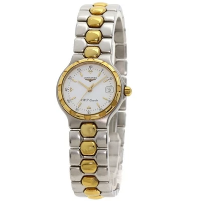 Relojes LONGINES Conquest L1.113.3 acero inoxidable/chapado en oro para dama Foto 1 de 4