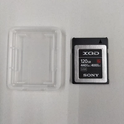 SONY QD-G120F XQD Card for High-Speed Data Transfer - Image 1 of 3