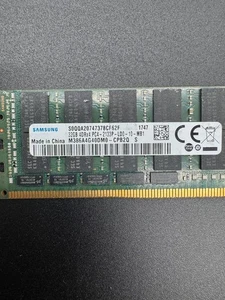 RAM SAMSUNG 32GB 4DRx4 PC4-2133P - Picture 1 of 3