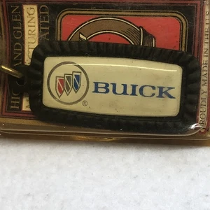 Buick Keychain Key Ring Highland Glen Mfg USA Made Original Package Vintage - Picture 1 of 10