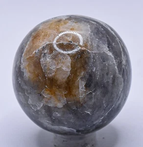 43mm Blue Iolite Sphere Polished "Water Sapphire" Gemstone Crystal Mineral India - Picture 1 of 5