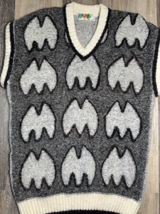 SHF A State Creation Wool Knitted Vest Men's SIze 40 Vintage 90's  - Picture 1 of 10